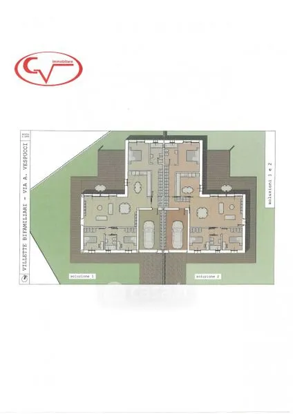 Plaan - Duplex House with Private Garden in Montevarchi