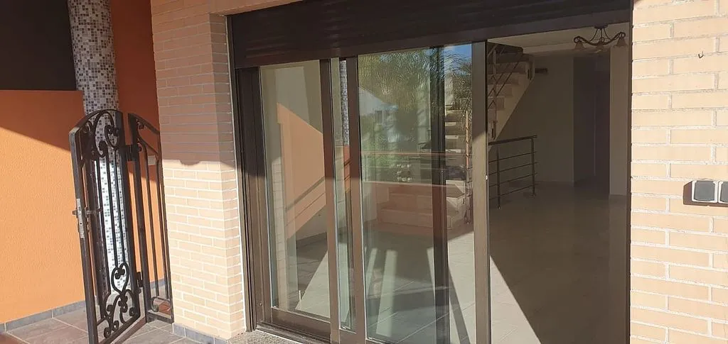 Terrasse - Pareded Chalet with Garden in Gandia