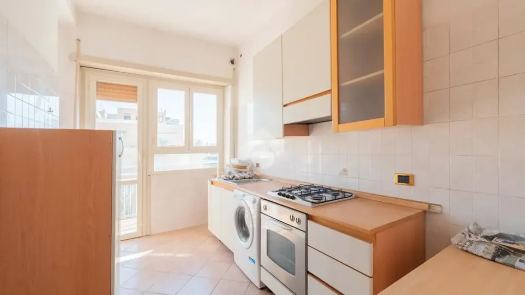 Cucina - Apartment with Panoramic Balcony in Rome