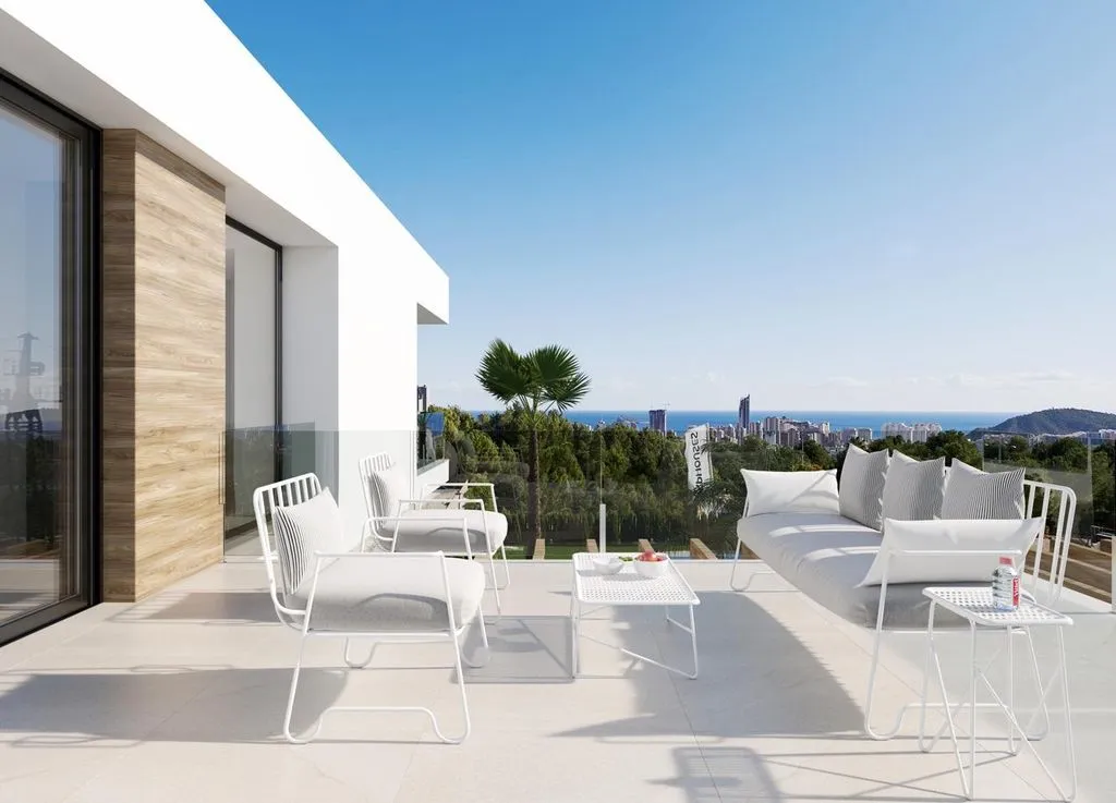 Terrass - Contemporary Villa with Sea View in Finestrat