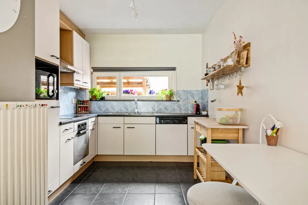 Cuisine - Maison avec Jardin ensoleillé à Wetteren