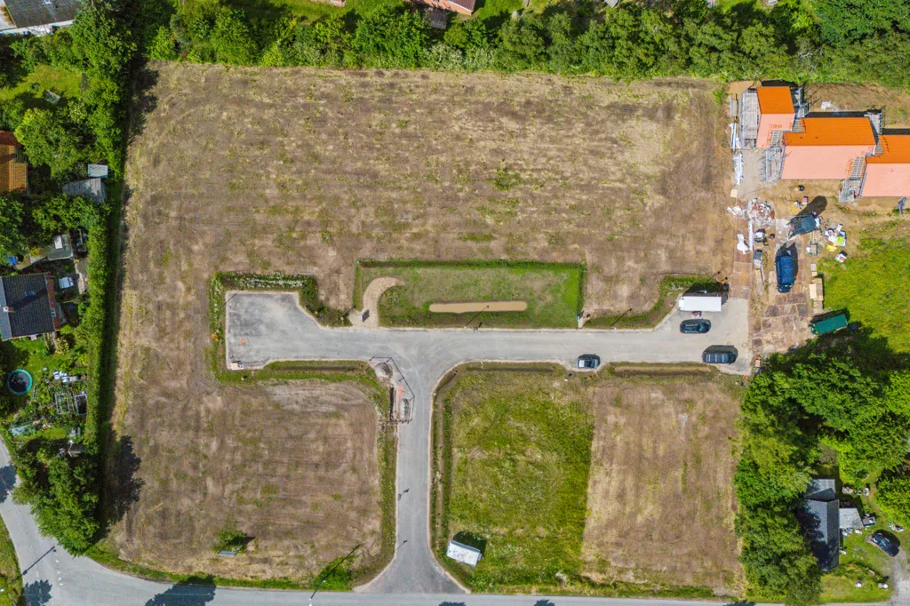 Vue aérienne - Plot for Custom House in Søborg