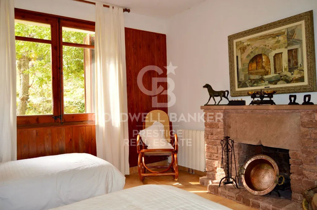 Camere da letto - Luxury Farmhouse with Pool in Castellví de Rosanes