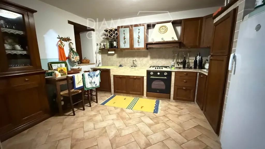 Köök - Rustic Farmhouse with Vineyard in Montefalco