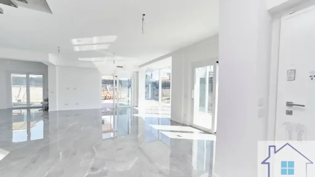 Living Room - Luxury Villa with Solar Panels in Frascati