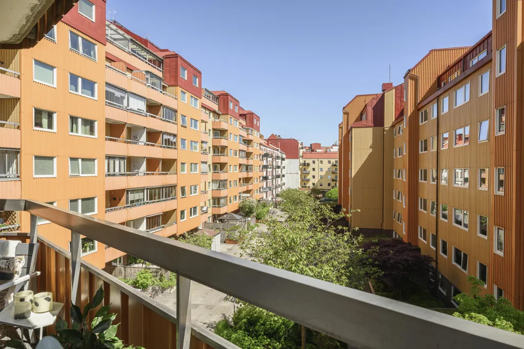 Balcony - Apartment with Balcony in Stampen, Gothenburg