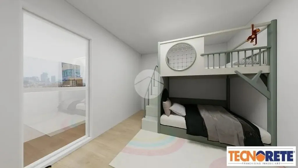 Chambres - Bright Apartment with Panoramic View in Cologno Monzese