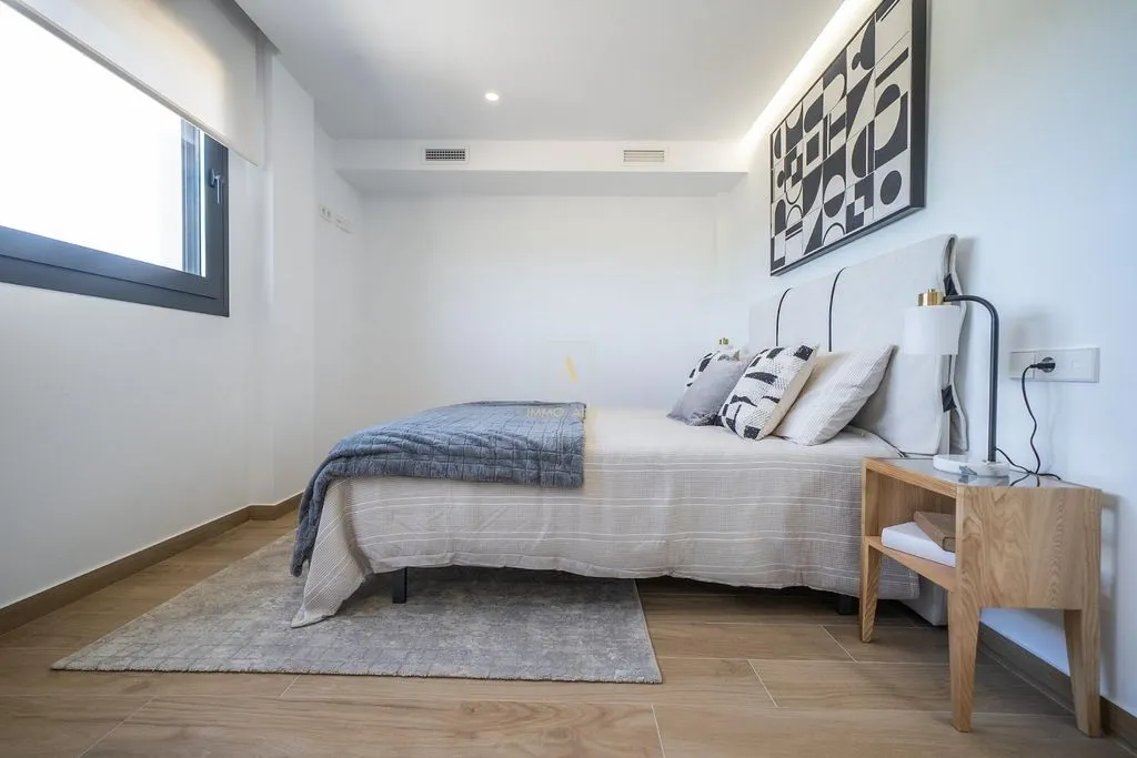 Bedrooms - New Build Villa with Private Pool in Algorfa