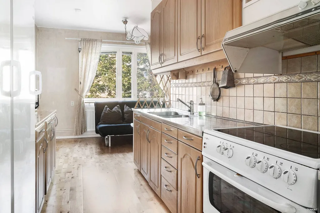 Cucina - Apartment with Balcony near Haninge Centre