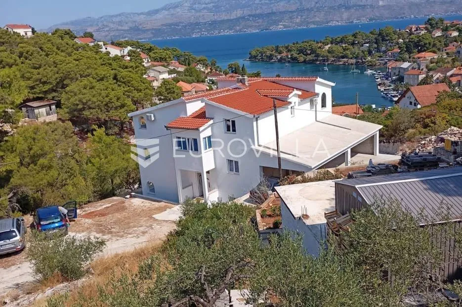 Õhuvaade - House with Sea View in Brac, Splitska