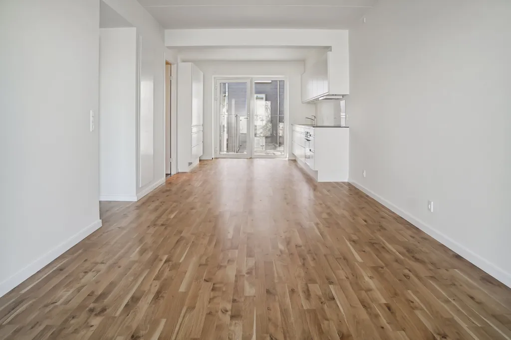 Living Room - Apartment with Balcony in Musicon, Roskilde