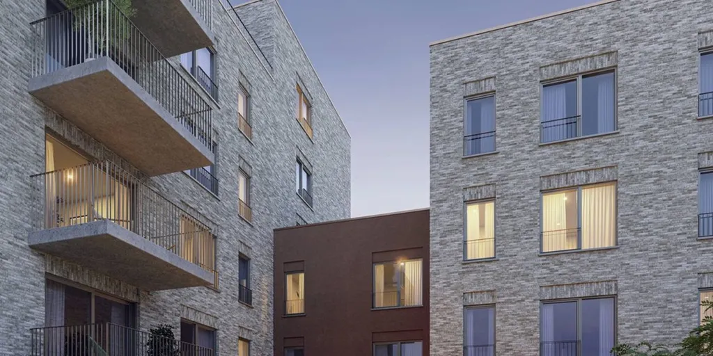 Exterior - Apartment with Solar Panels in Namur