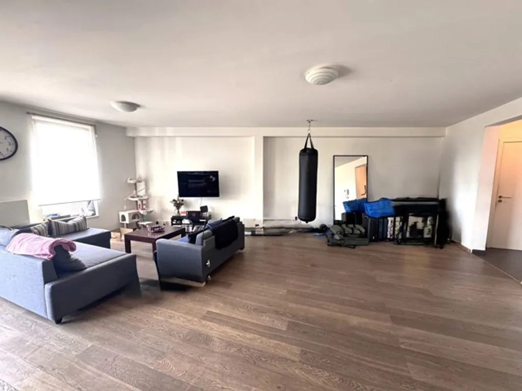 Soggiorno - 3-Bedroom Apartment with Terrace in Ixelles