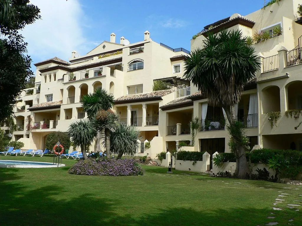 Garden - Apartment with Pool and Golf View in Guadalmina Alta