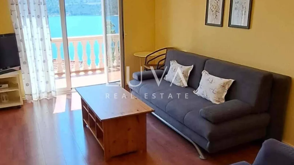 Séjour - Stone House with Sea View in Slano