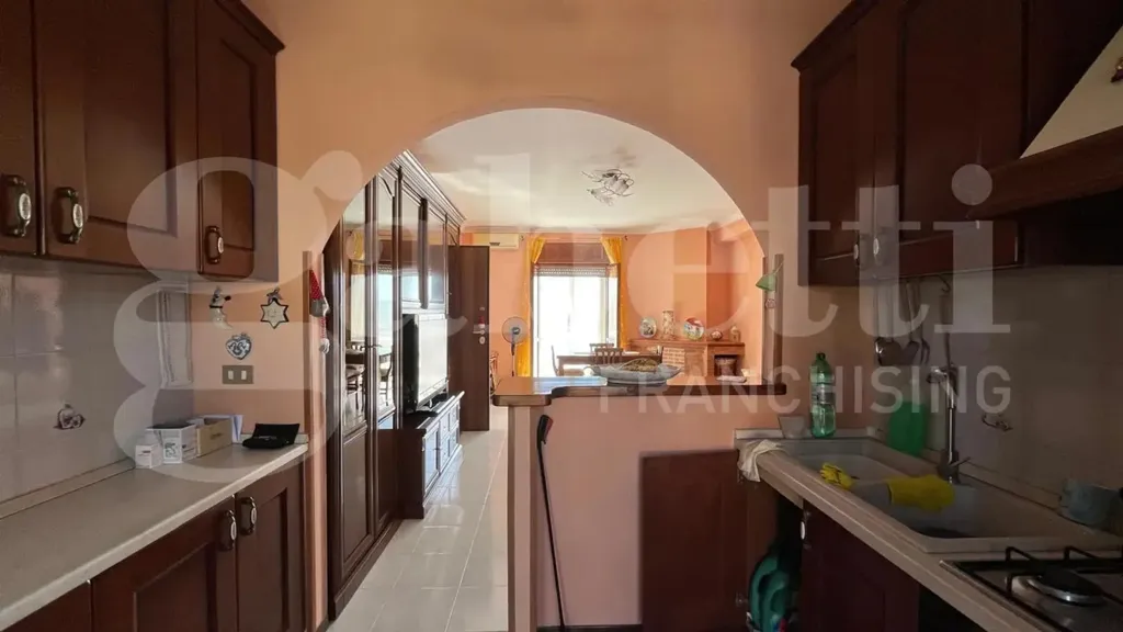 Köök - Apartment with Sea View in Scalea