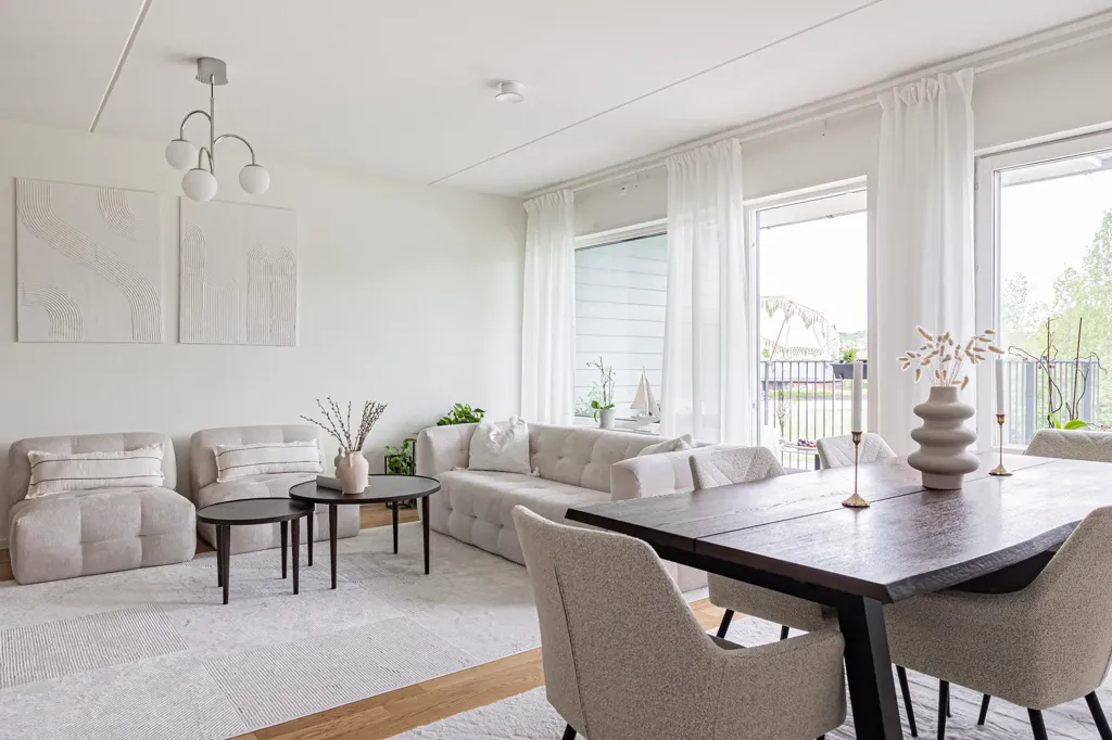 Söögituba - Modern Flat with Balcony in Västerås