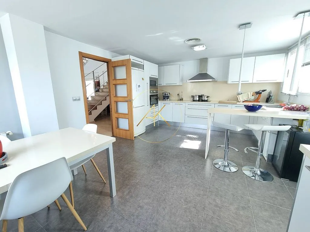Dining Room - Chalet with Pool and Terrace in Torre en Conill