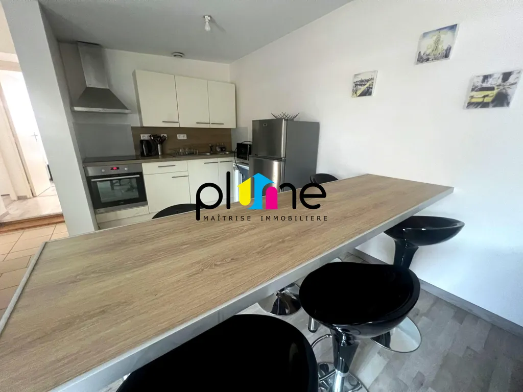 Köök - Shared Apartment with Private Bathroom in Lille