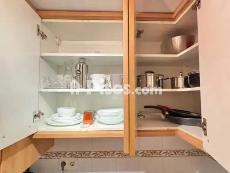 Köök - Apartment with Air Conditioning in Chueca, Madrid