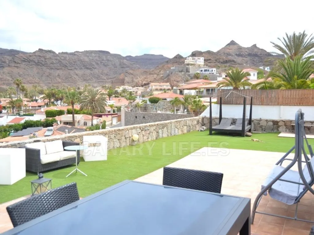 Terrasse - Luxury Villa with Pool Approval in Tauro, Mogán
