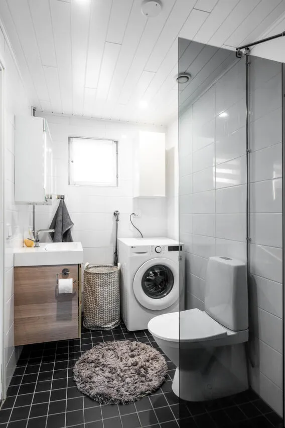 Salles de bain - Modernised Loft with Balcony in Kastelli