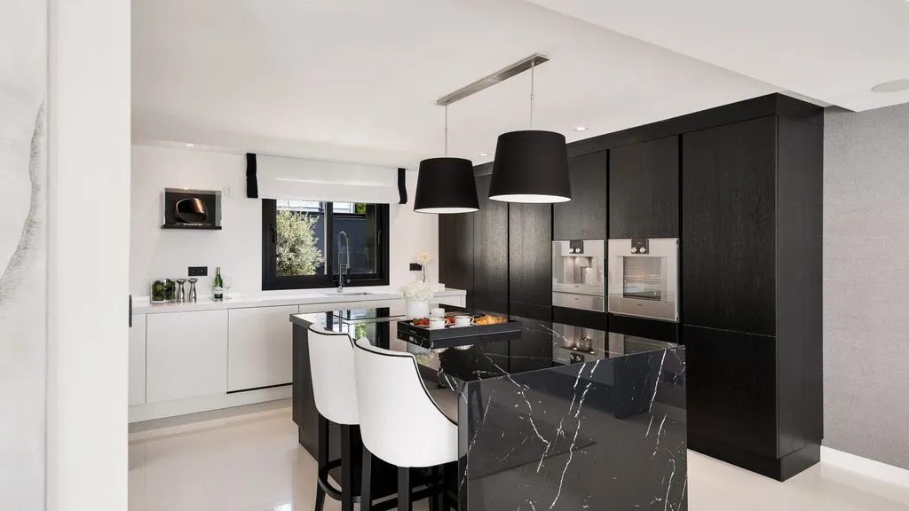 Köök - Luxury Villa with Golf View in Marbella