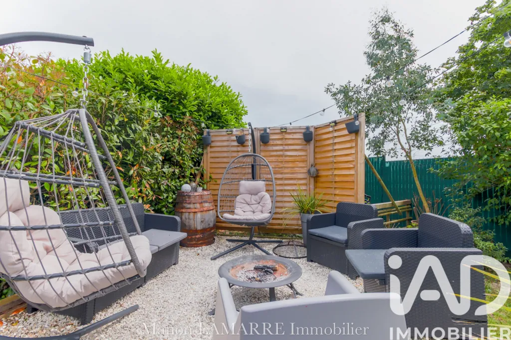 Jardin - Maison Rénovée avec Jardin à Freneuse