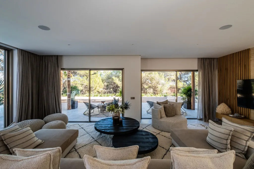 Séjour - Contemporary Villa with Sea View near Sa Caleta