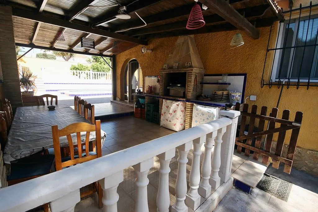 Terrasse - Chalet with Pool in Los Balcones, Torrevieja