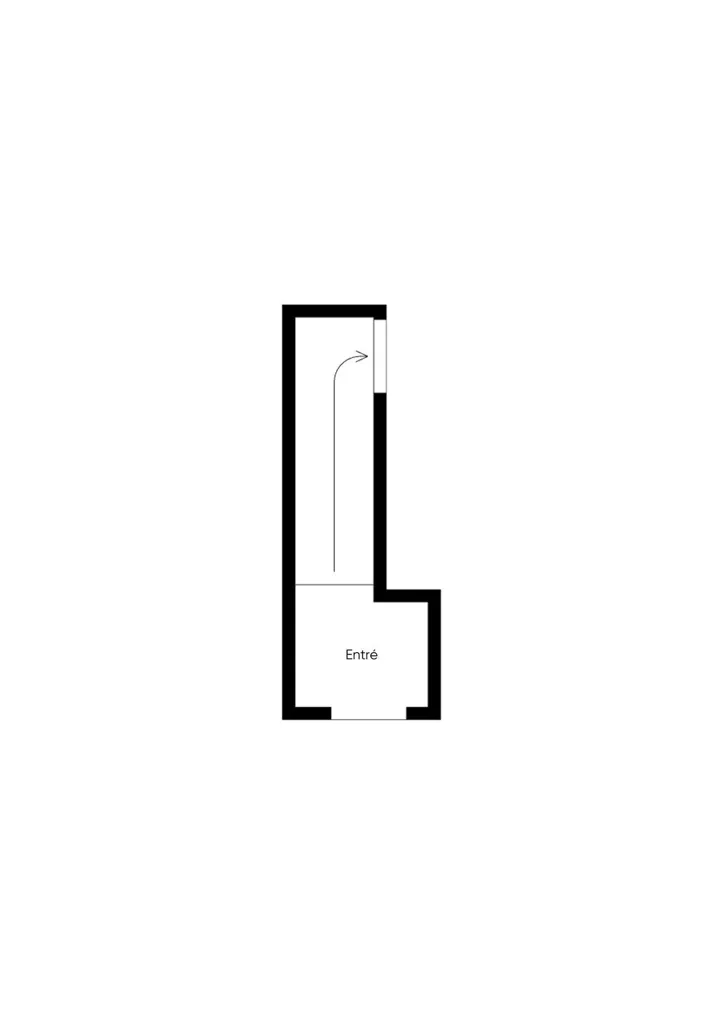 Plan - Terraced Flat with Balcony in Sundsvall