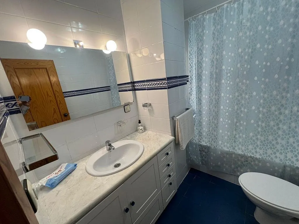 Salles de bain - Furnished Flat with Balcony in Millán de Priego