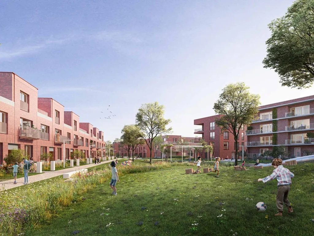 Jardin - Appartement Neuf avec Terrasse à Gand