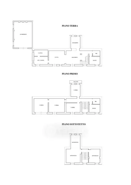 Plan - Restored Rustico with Garden near Agazzano