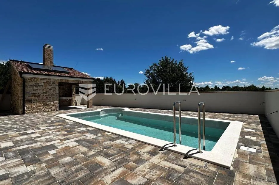 Piscina - Dalmatian Stone Villa with Pool in Vrsi, Zadar