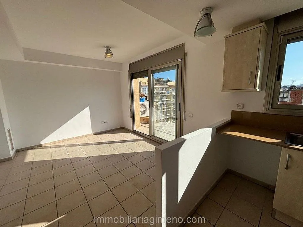 Köök - Studio with Terrace in Lloret de Mar