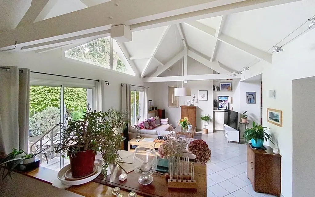 Séjour - Maison Meulière avec Bureau à Mandres-les-Roses
