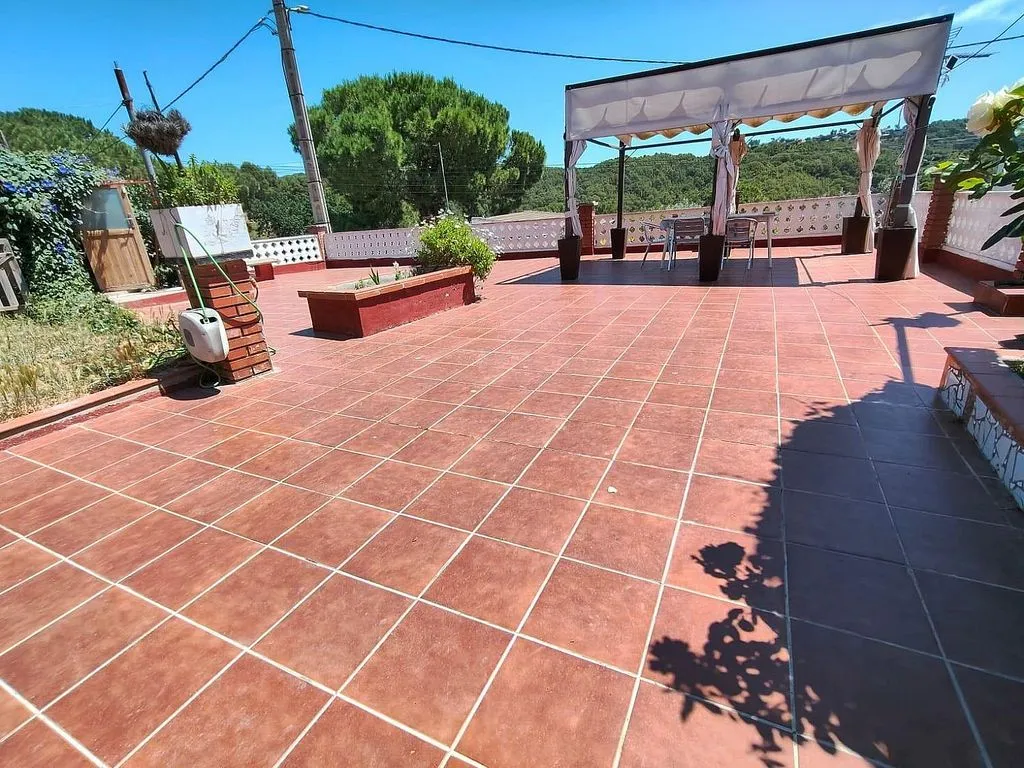 Terrasse - Rustic House with Pool in Olesa de Montserrat