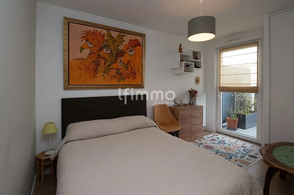 Bedrooms - Attic Apartment with Large Terrace in Schiltigheim
