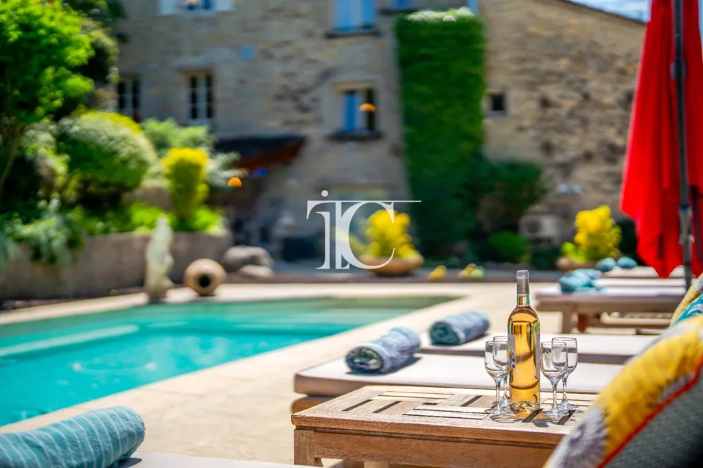Bassein - 18th-Century Bastide with Pool in Ardèche Valley