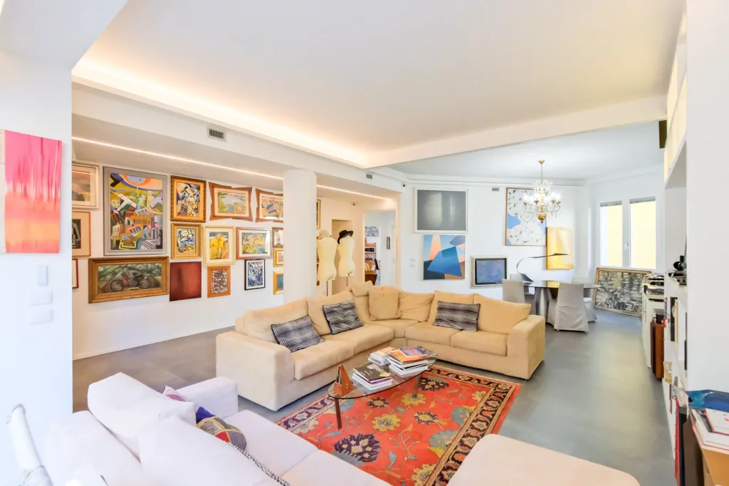Séjour - Rustic Apartment with Historic View in Florence
