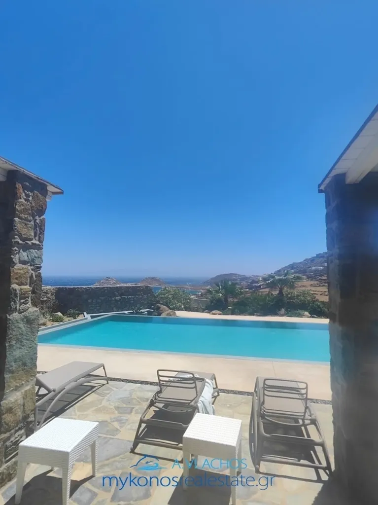Piscina - Detached Villa with Pool in Mykonos