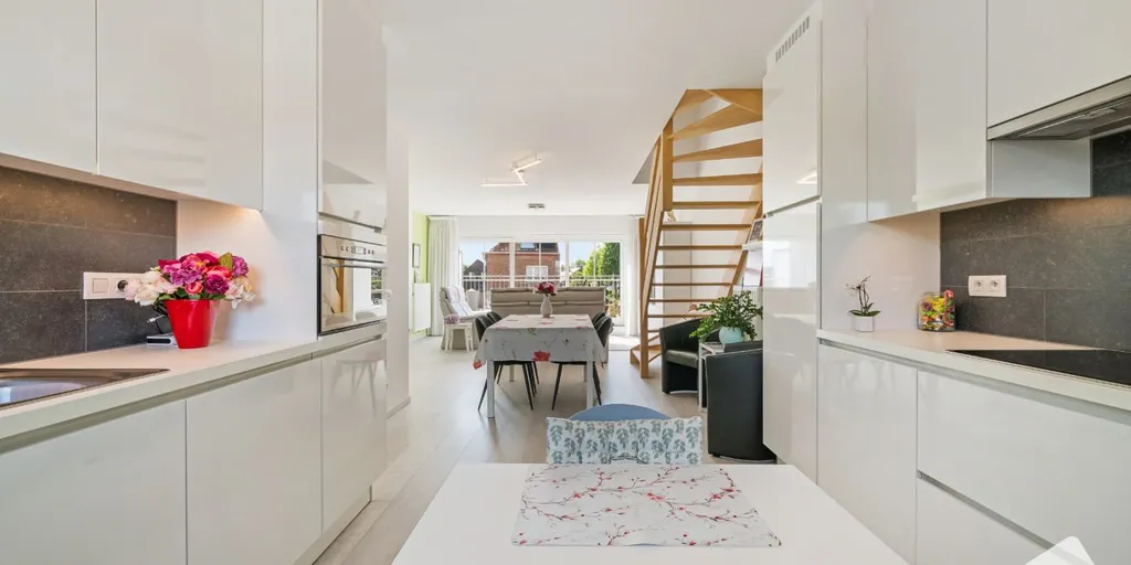Cuisine - Duplex avec Terrasse à Blankenberge