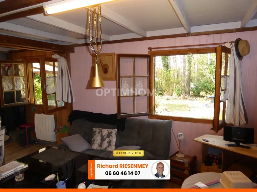 Soggiorno - Chalet with Covered Terrace in Saint Chéron