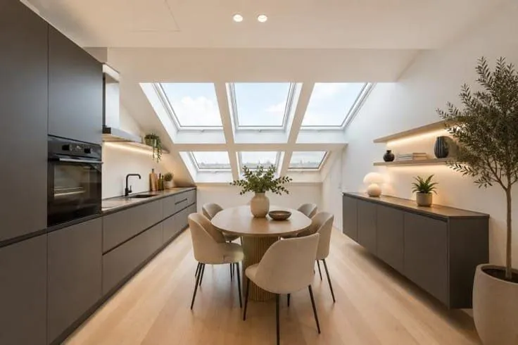 Dining Room - Apartment in Central Brussels
