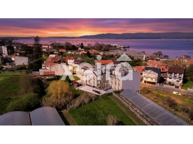 Vista aerea - Modern Flat with Parking in Vilagarcía de Arousa