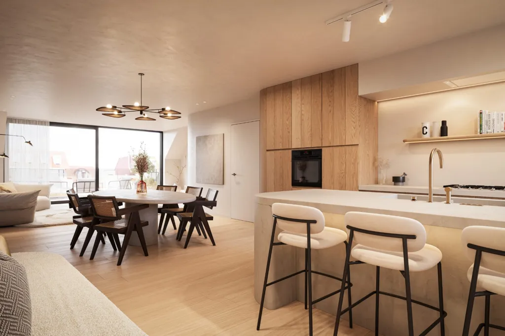 Cucina - New Duplex with Two Terraces in Leon