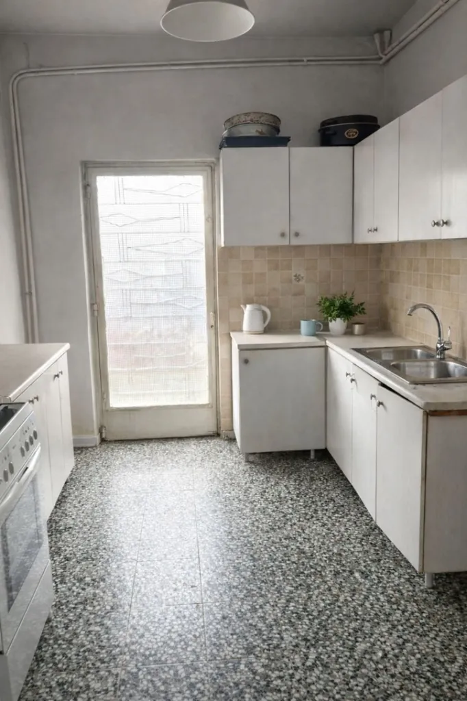 Kitchen - Detached House with Garden in Agios Dimitrios