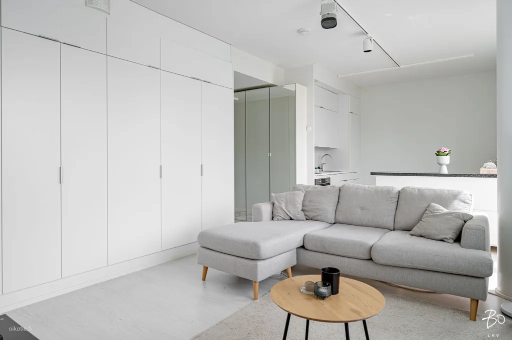 Séjour - Modern Flat with South Balcony in Espoo