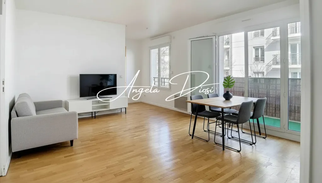 Séjour - Appartement avec Balcon et Parking à Antony